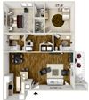 Two Bedroom Floor Plan Two Bedroom Floor Plan
